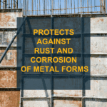 Image explaining that this product protects against rust and corrosion of metal forms