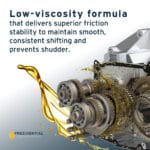 Image explaining this product is low-viscosity