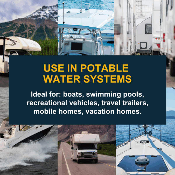 Image describing how this product can be used in potable water systems