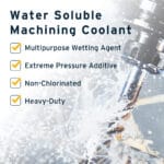 Image descripting the water soluble cutting oil and some of its features