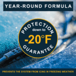 Image explaining how this product has protection down to -20F