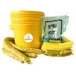 Image of an oil spill cleanup kit