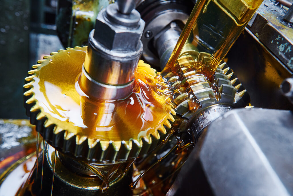 Image of an industry tooth gear wheel machining
